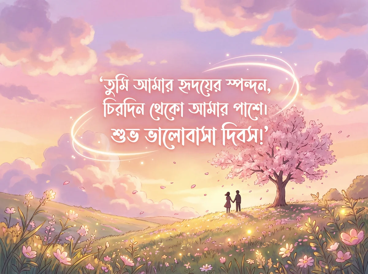 প্রিয়জনের জন্য ভালোবাসা দিবসের শুভেচ্ছা