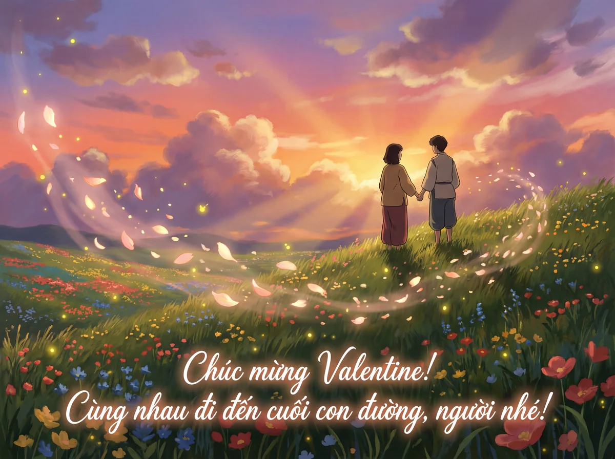 lời chúc Valentine cho người yêu