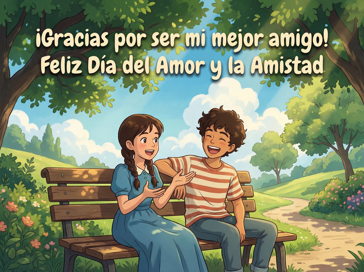Mensaje para el Día del Amor y la Amistad a mi mejor amigo