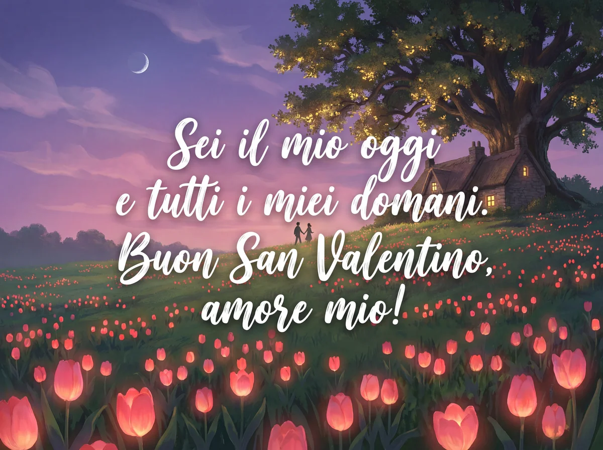 Messaggio romantico per San Valentino