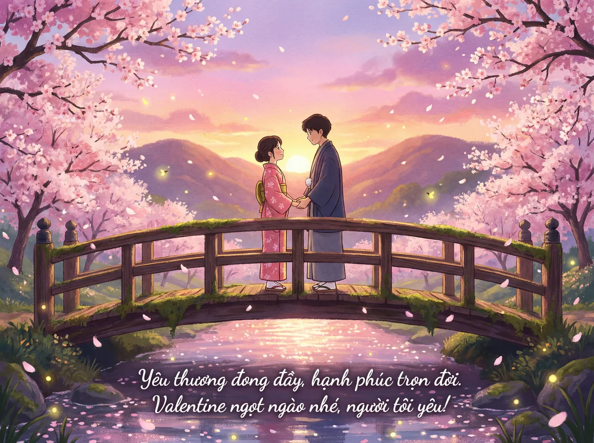 Lời chúc Valentine ngọt ngào dành tặng người yêu