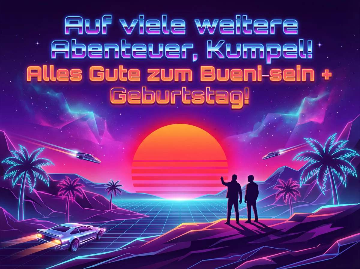 Geburtstagskarte für den besten Freund