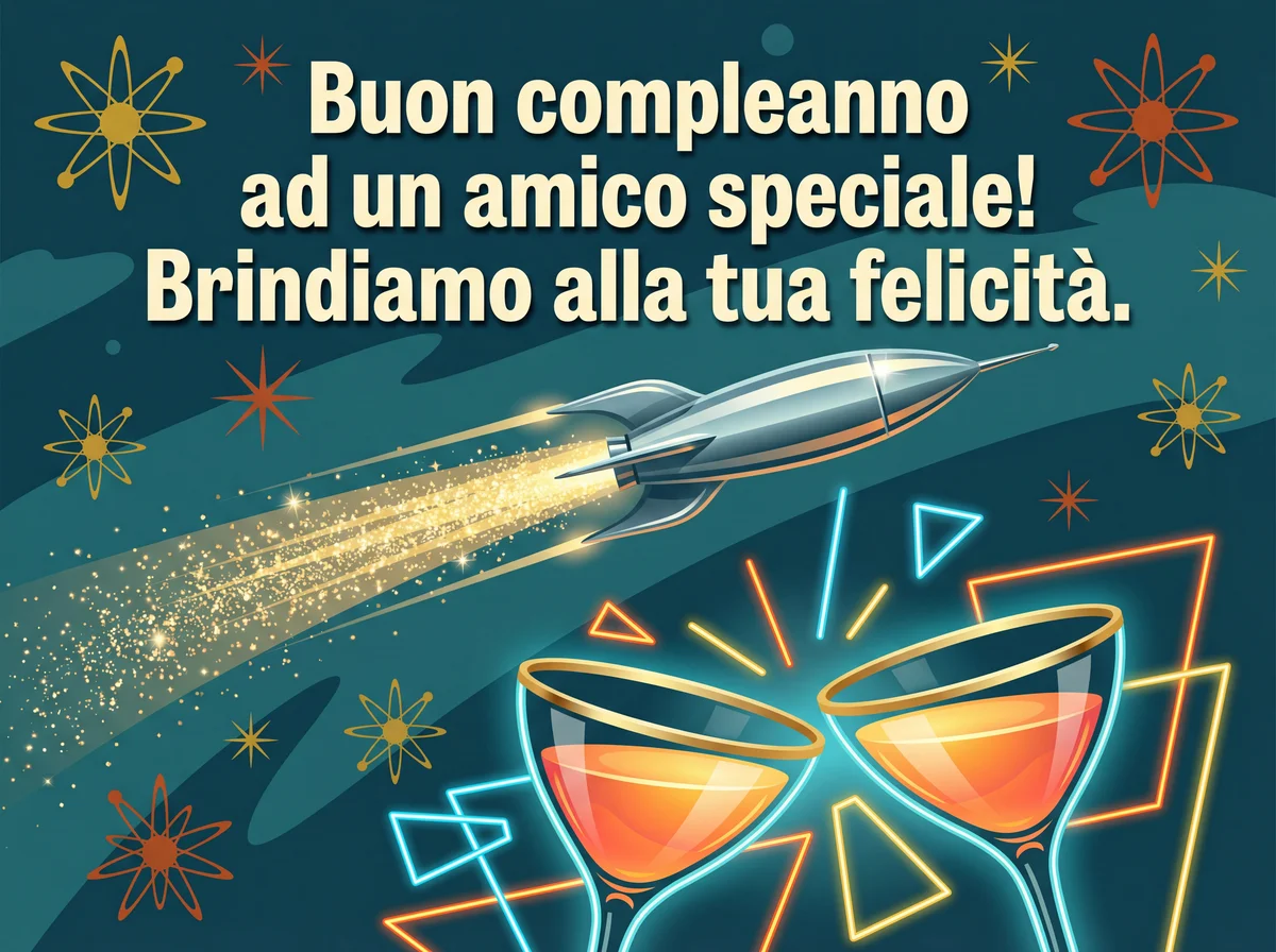 biglietto di compleanno per un amico speciale