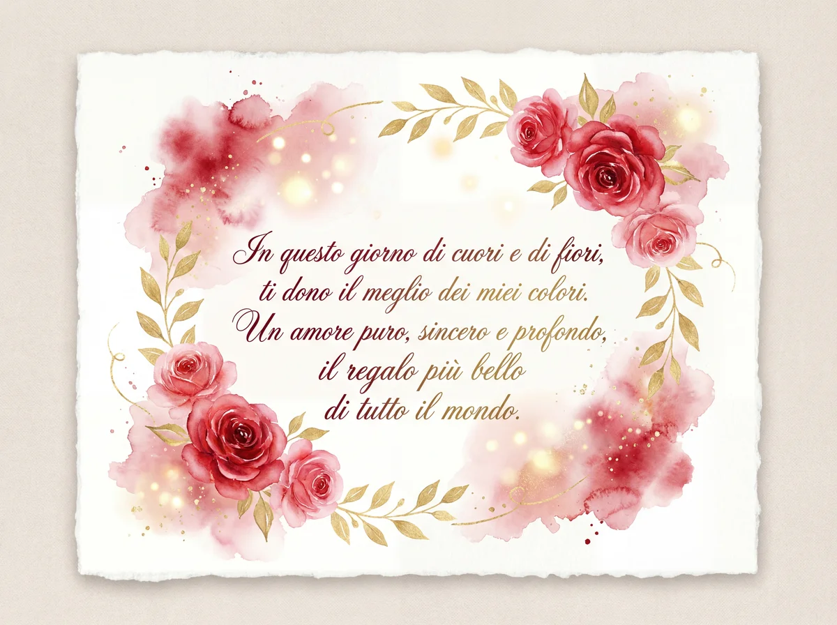 biglietto di auguri per San Valentino