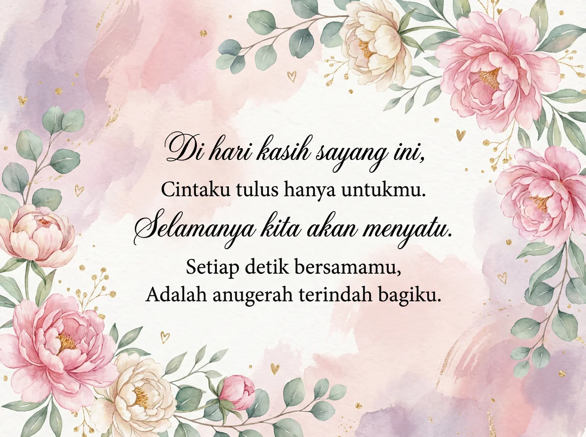 Ucapan Hari Valentine untuk kekasih