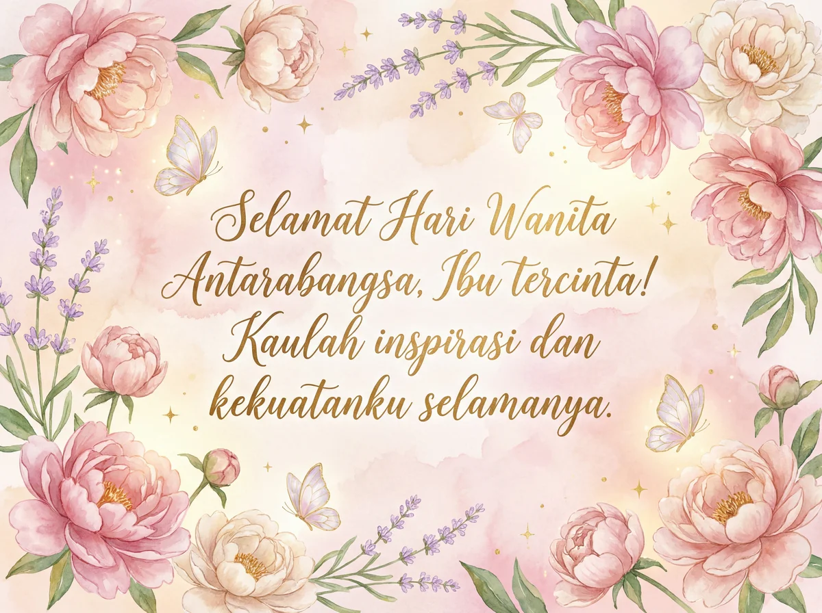 Ucapan Hari Wanita Antarabangsa untuk ibu