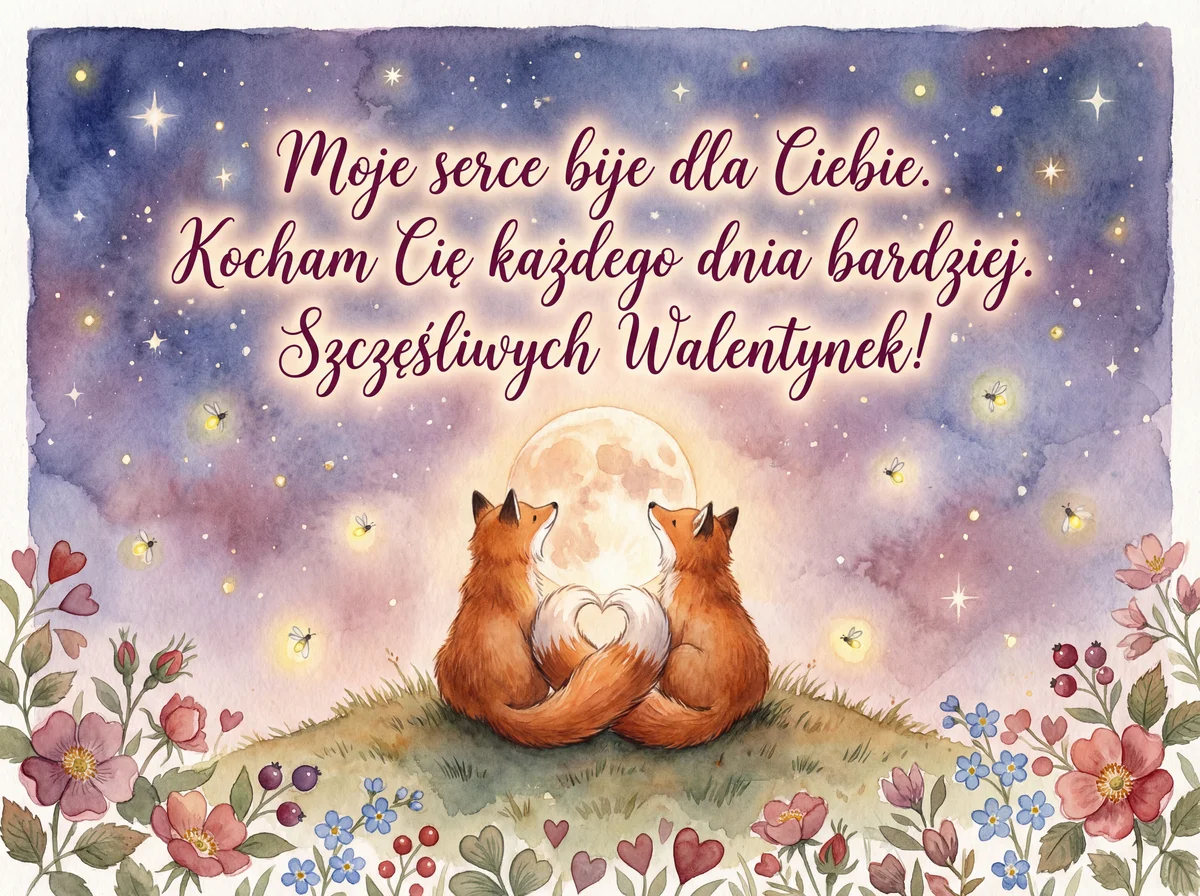 życzenia na Walentynki dla ukochanej osoby