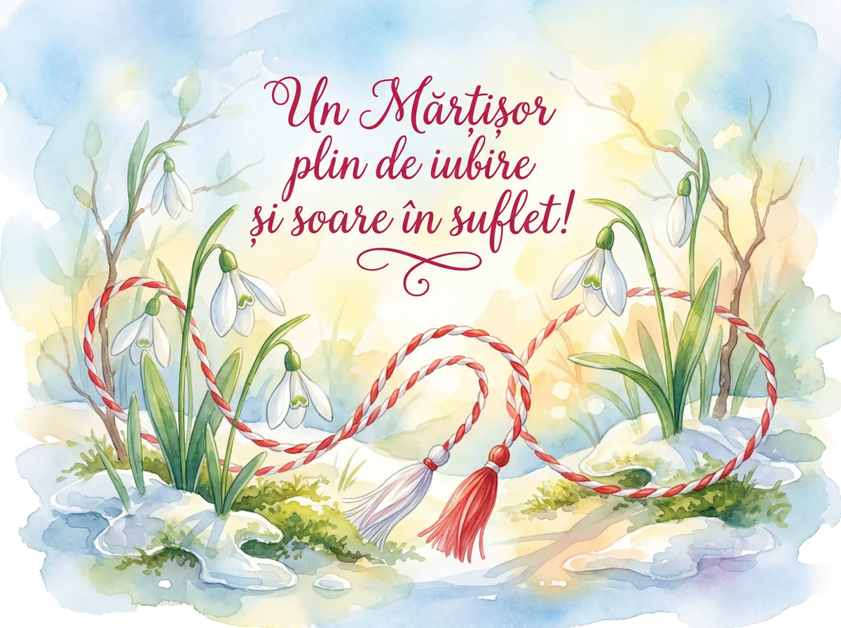 Mesaj scurt de Mărțișor pentru cineva drag