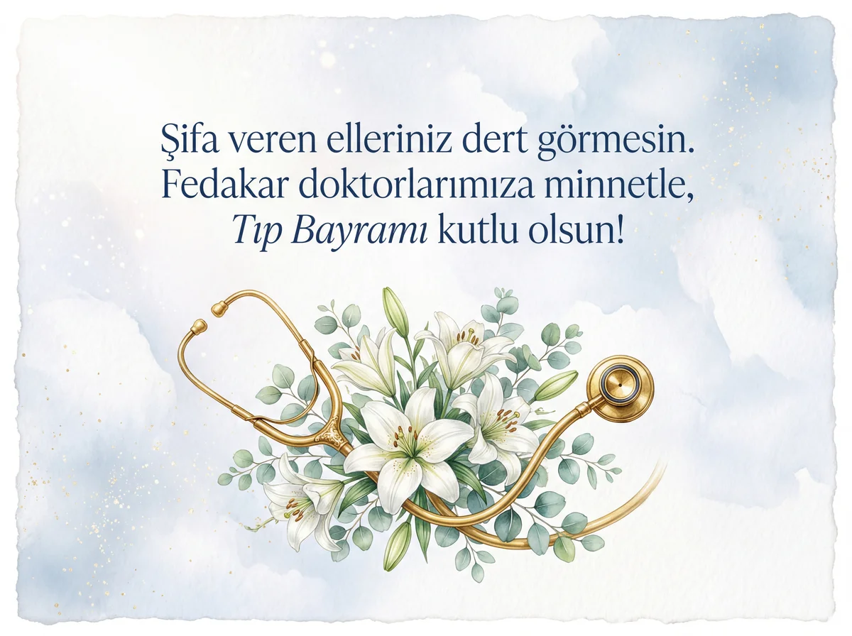 Fedakar doktorlarımıza minnetle Tıp Bayramı kutlu olsun