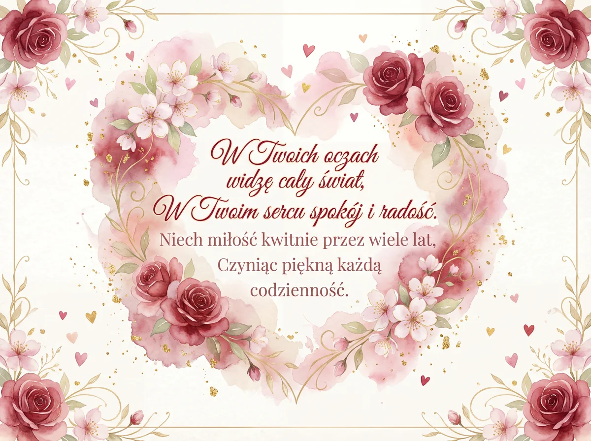 Kartka walentynkowa dla ukochanej osoby