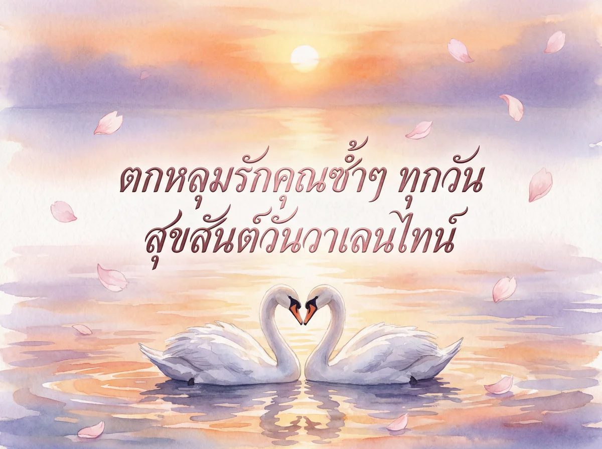 คำอวยพรวันวาเลนไทน์ให้คนรัก