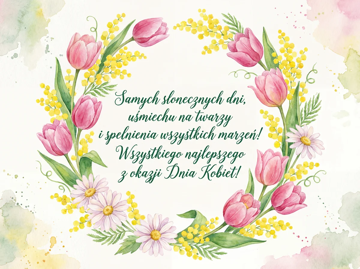 życzenia na Dzień Kobiet dla koleżanki