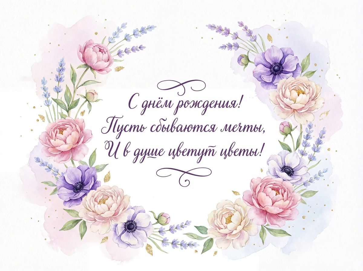 С днём рождения