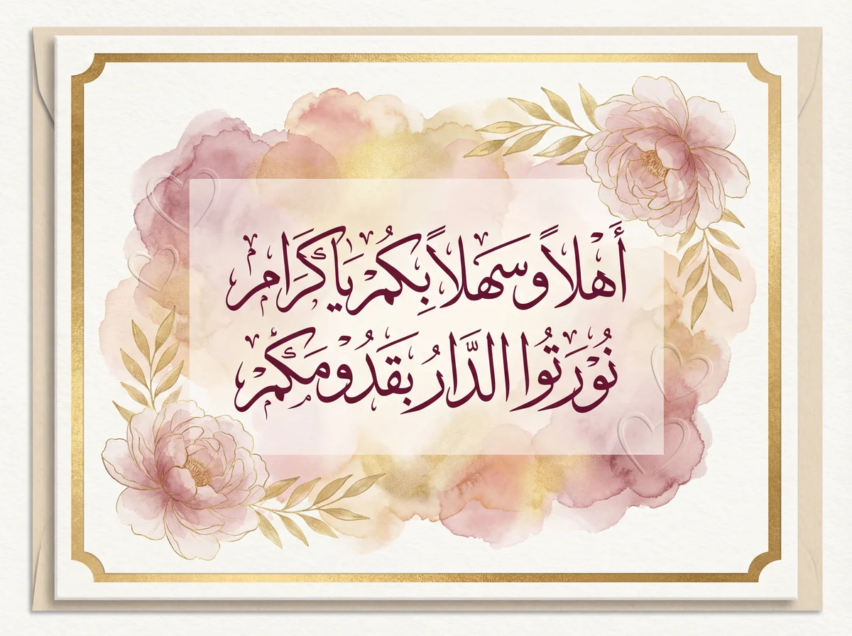 بطاقة تهنئة قصيرة بمناسبة عيد الحب