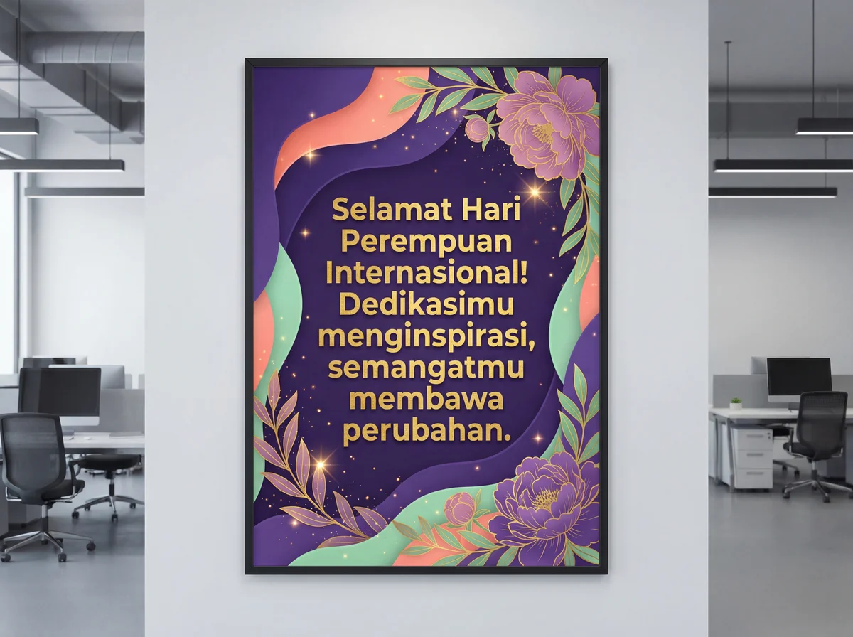 Ucapan Hari Perempuan Internasional untuk rekan kerja wanita...