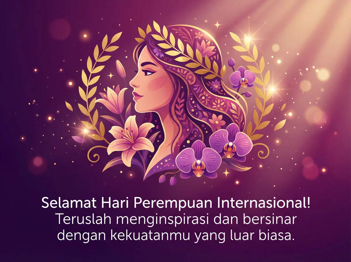 Ucapan Hari Perempuan Internasional untuk wanita hebat