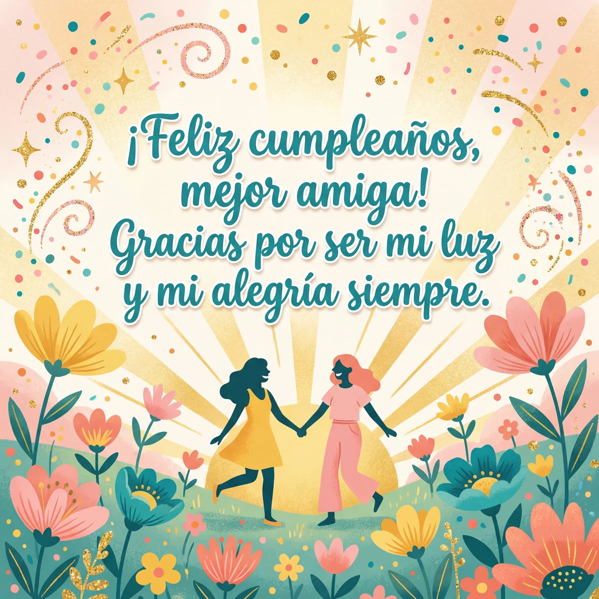 felicitaciones de cumpleaños para mi mejor amiga