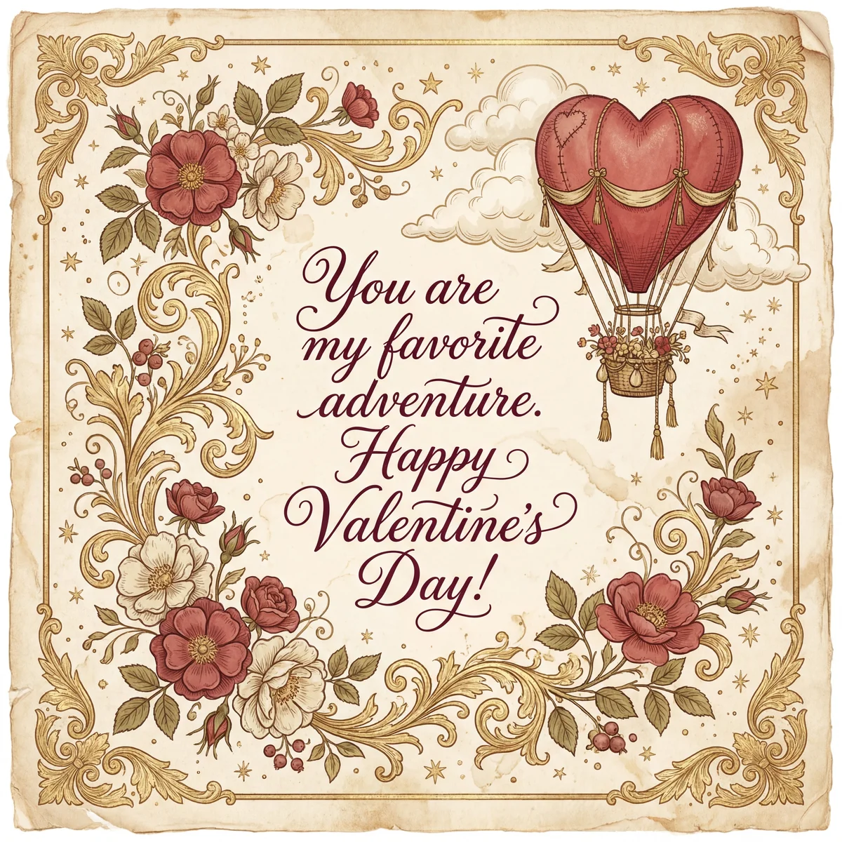 Valentine's Day card for my amazing partner