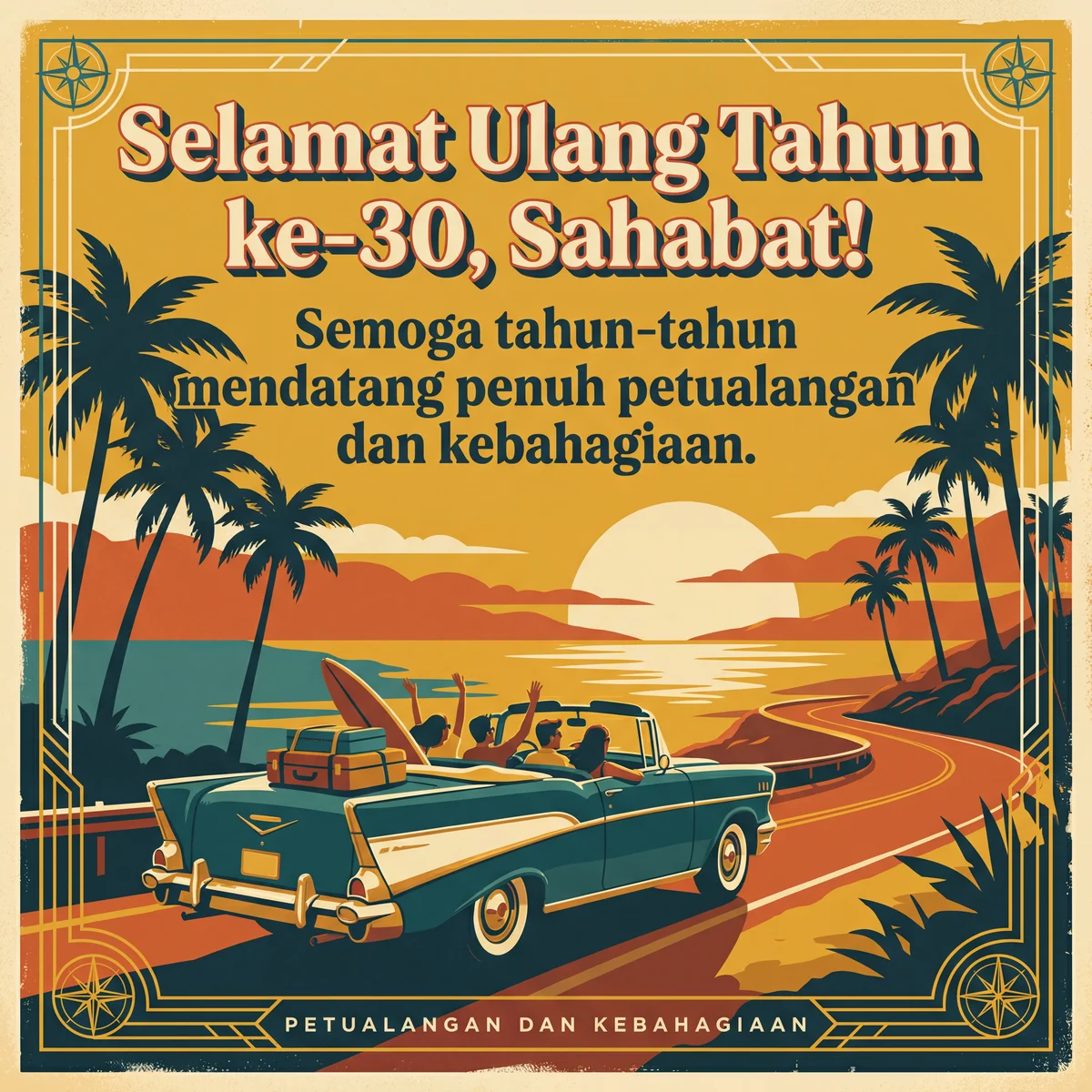 ucapan selamat ulang tahun ke-30 untuk sahabat