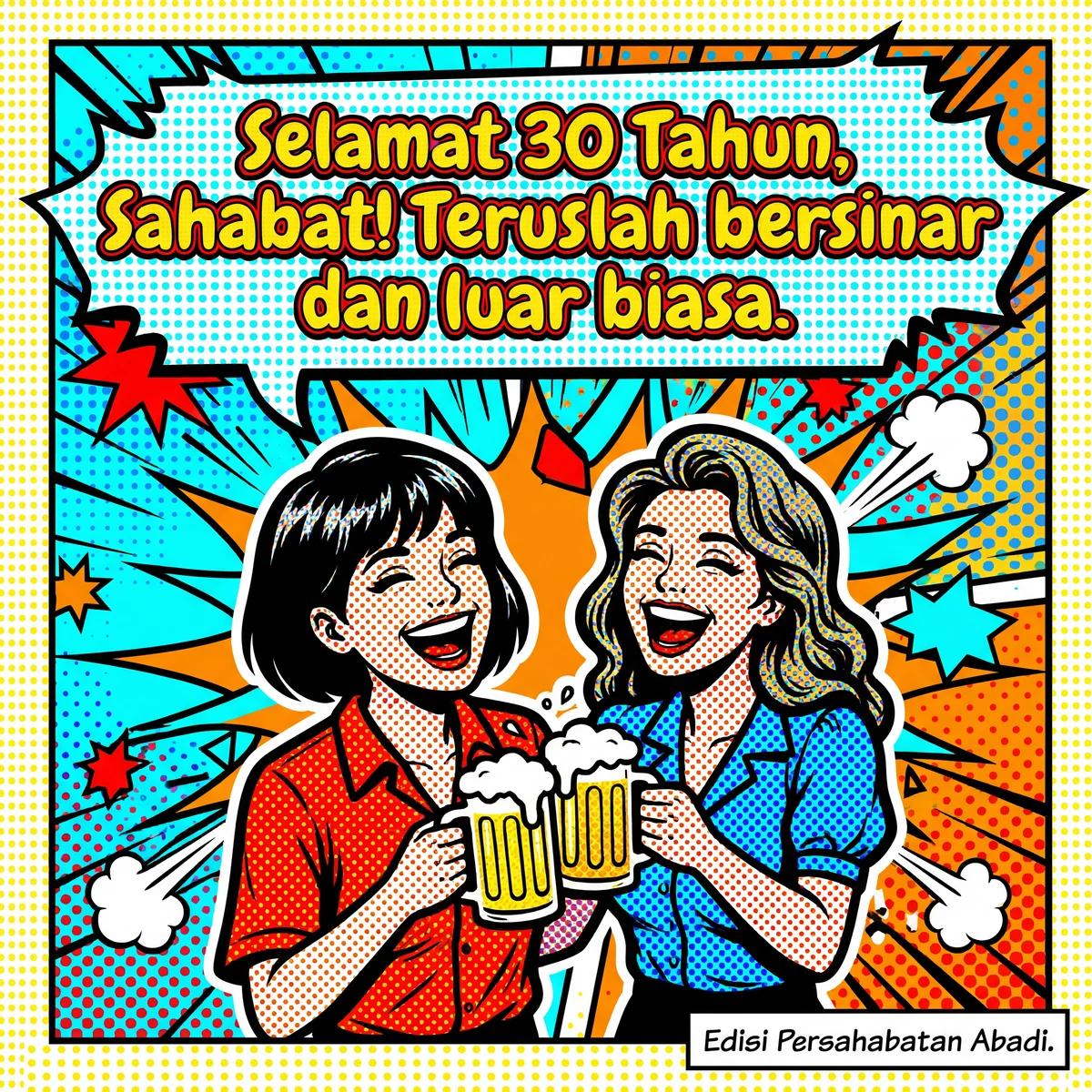 ucapan ulang tahun ke-30 untuk sahabat