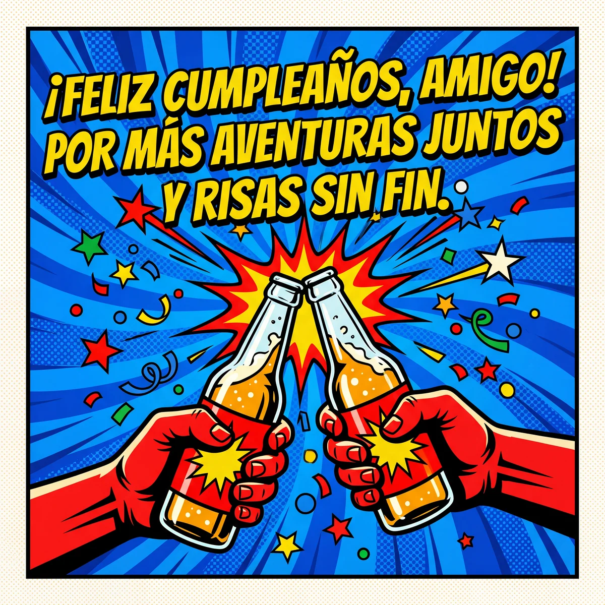 felicitación de cumpleaños para mi amigo