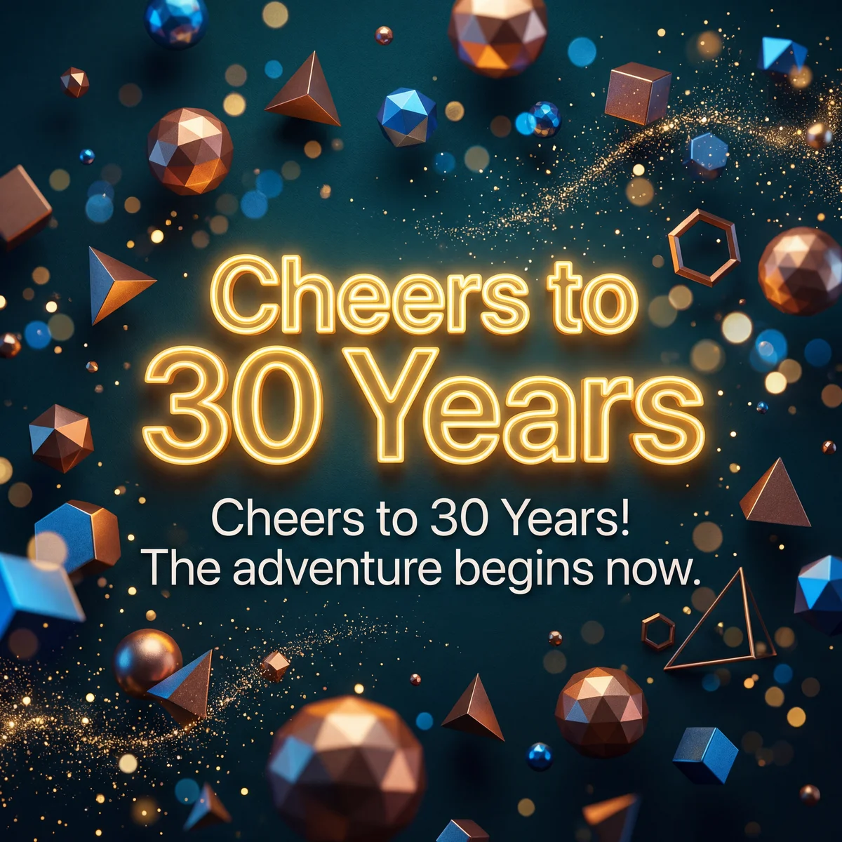 Happy Birthday card for a friend turning 30