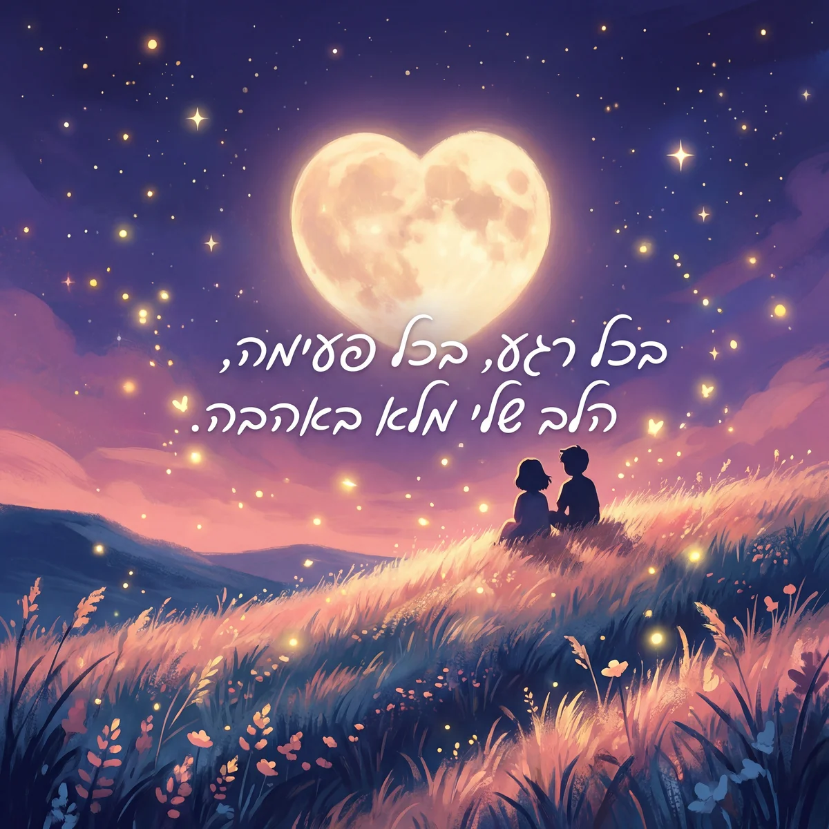 כרטיס ברכה ליום האהבה