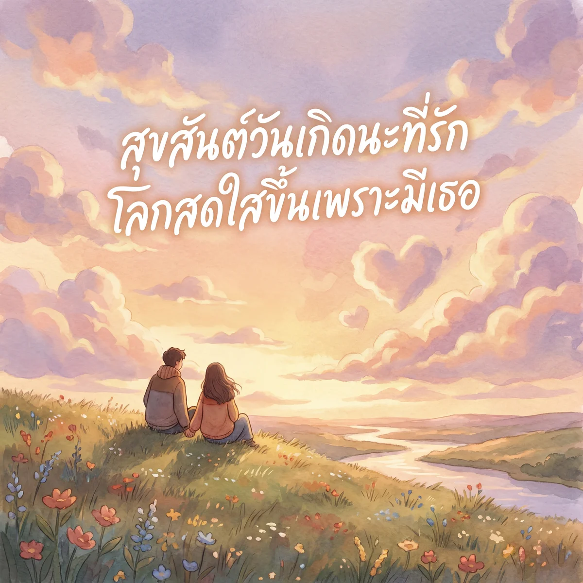 คำอวยพรวันเกิดหวานๆ ให้แฟน