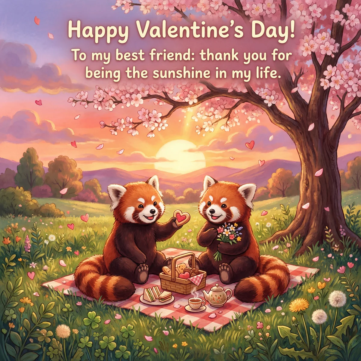 Valentine's Day card for my best friend