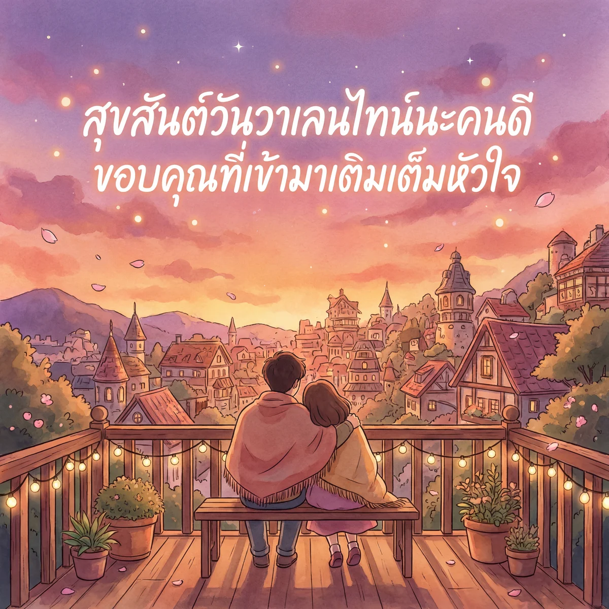คำอวยพรวันวาเลนไทน์สำหรับคนรัก