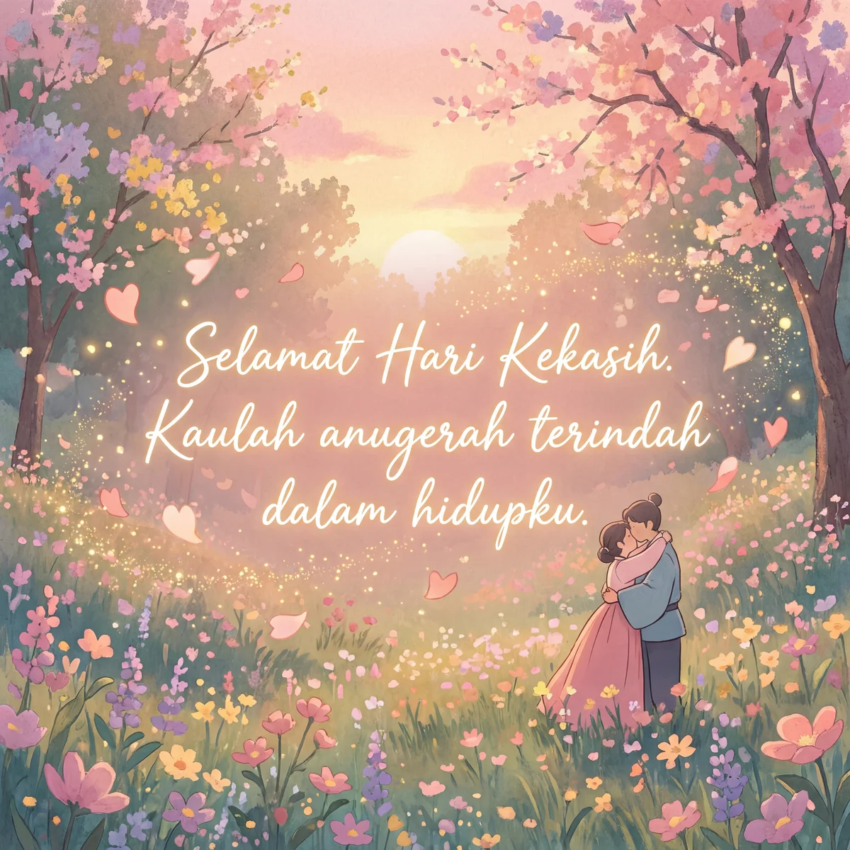 Ucapan Hari Kekasih untuk orang tersayang.