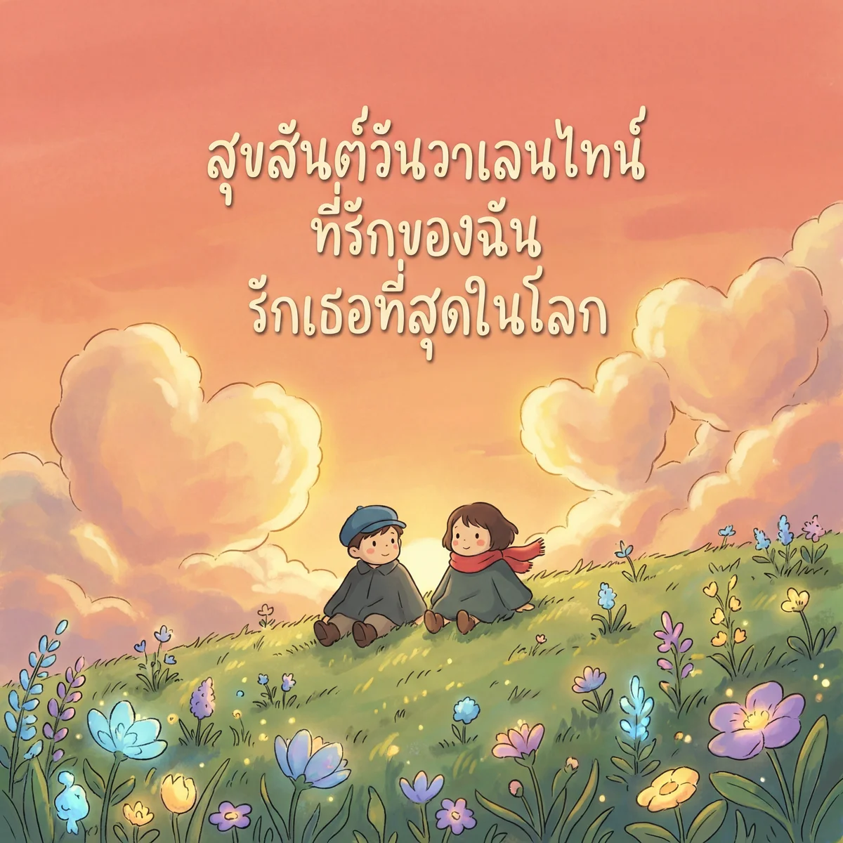 การ์ดอวยพรวันวาเลนไทน์สำหรับคนรัก