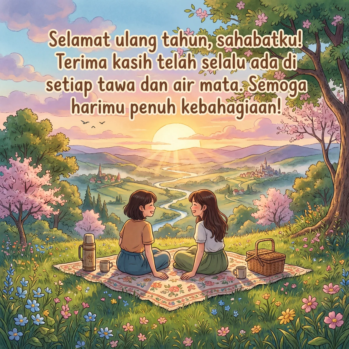 ucapan selamat ulang tahun untuk sahabat tersayang