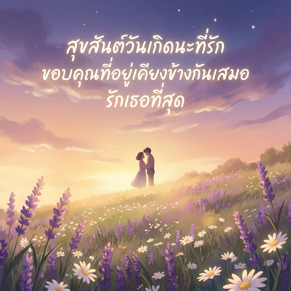 คำอวยพรวันเกิดหวานๆ ให้แฟน