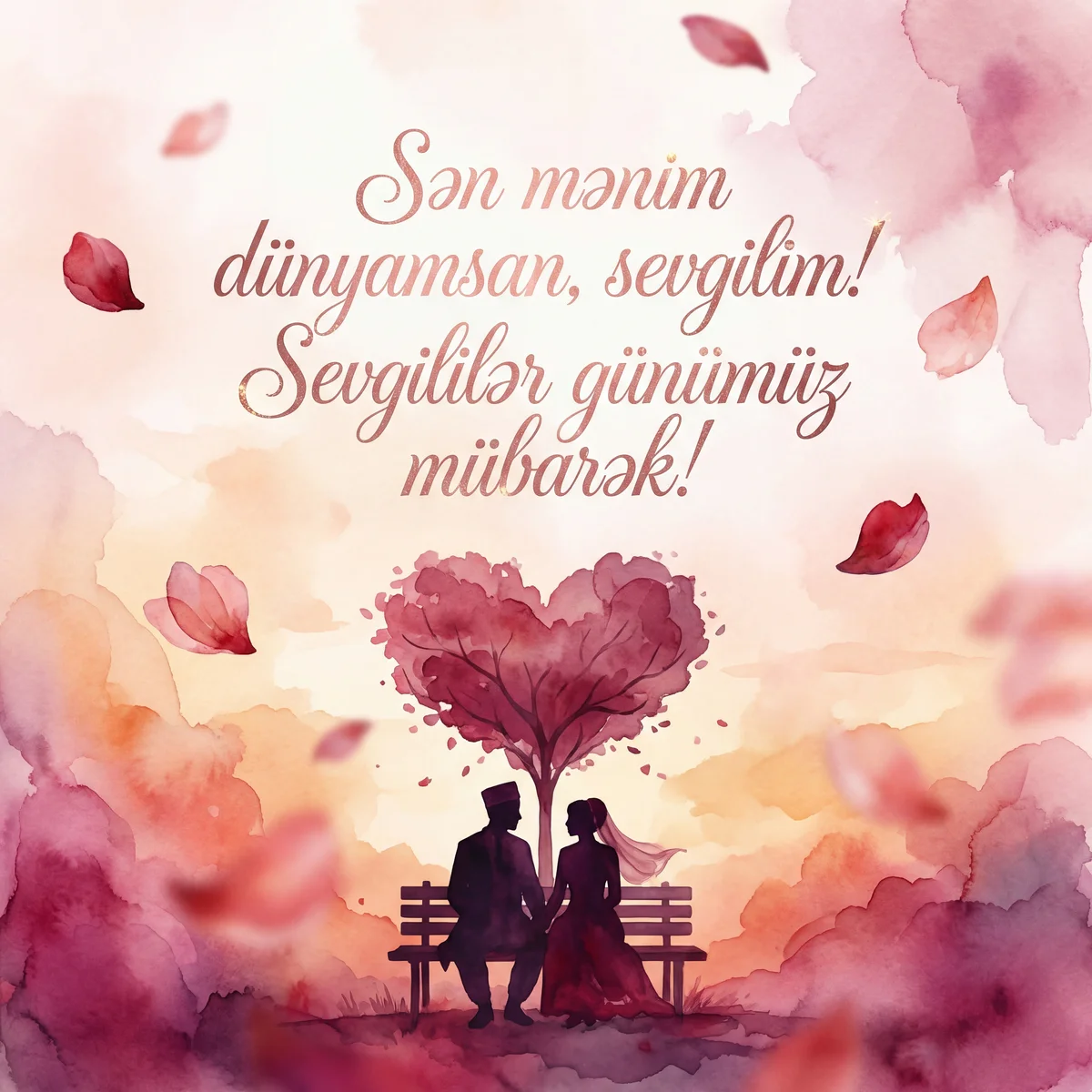 Sevgililər Günü təbriki sevgilimə