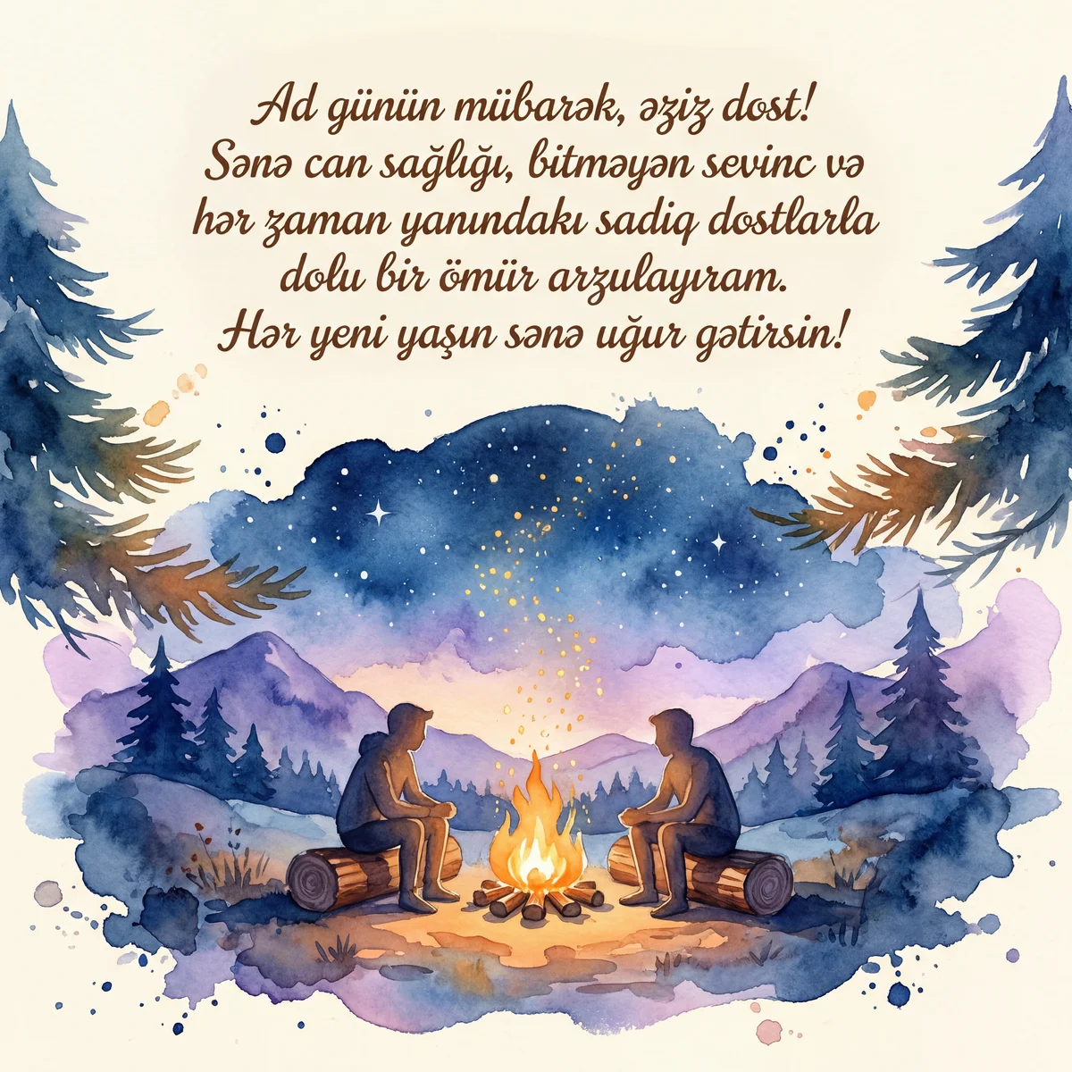 Ad günün mübarək, əziz dost!