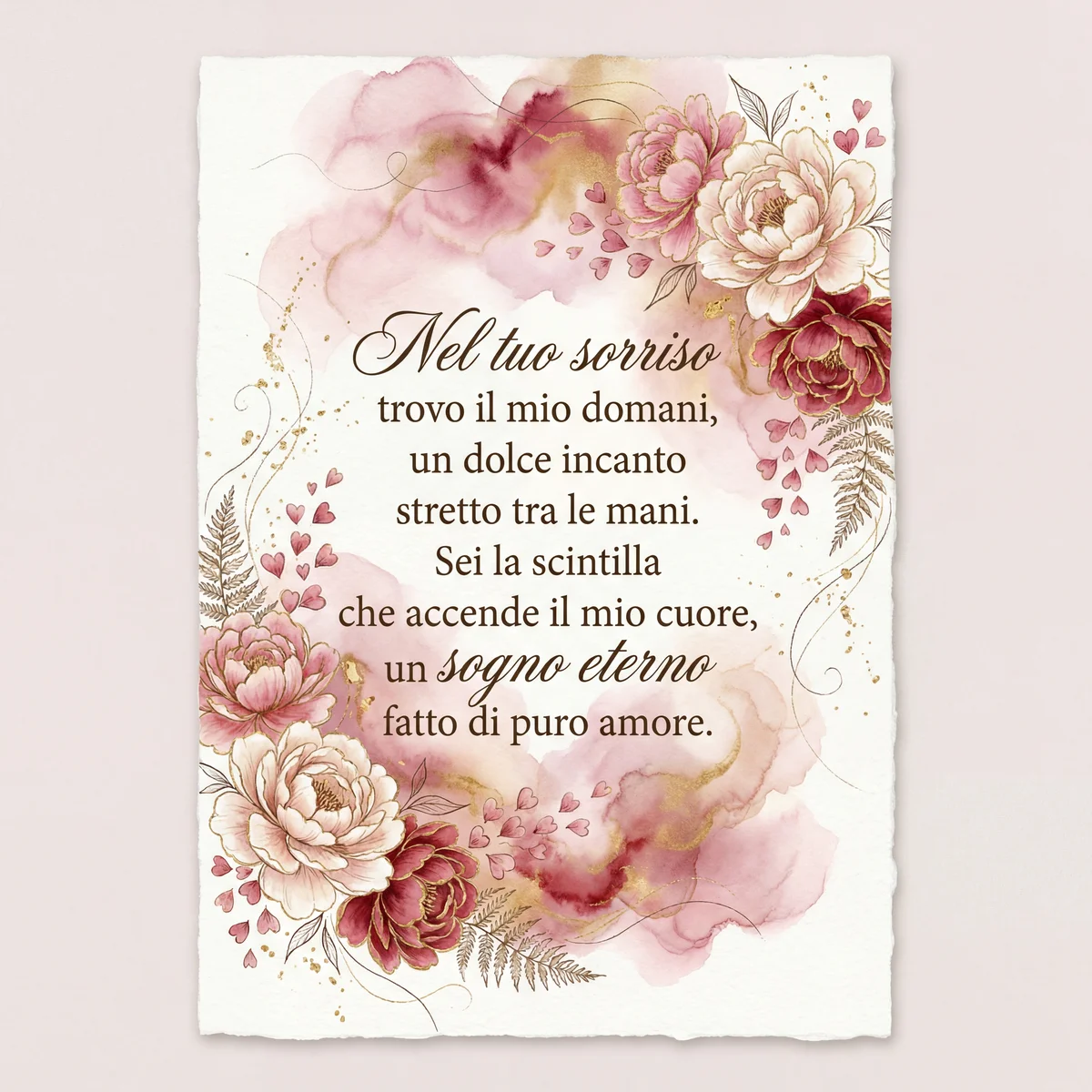 biglietto di auguri per San Valentino