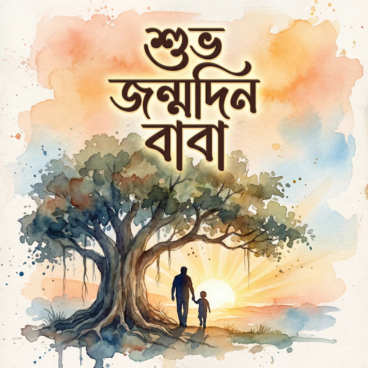 শুভ জন্মদিন বাবা