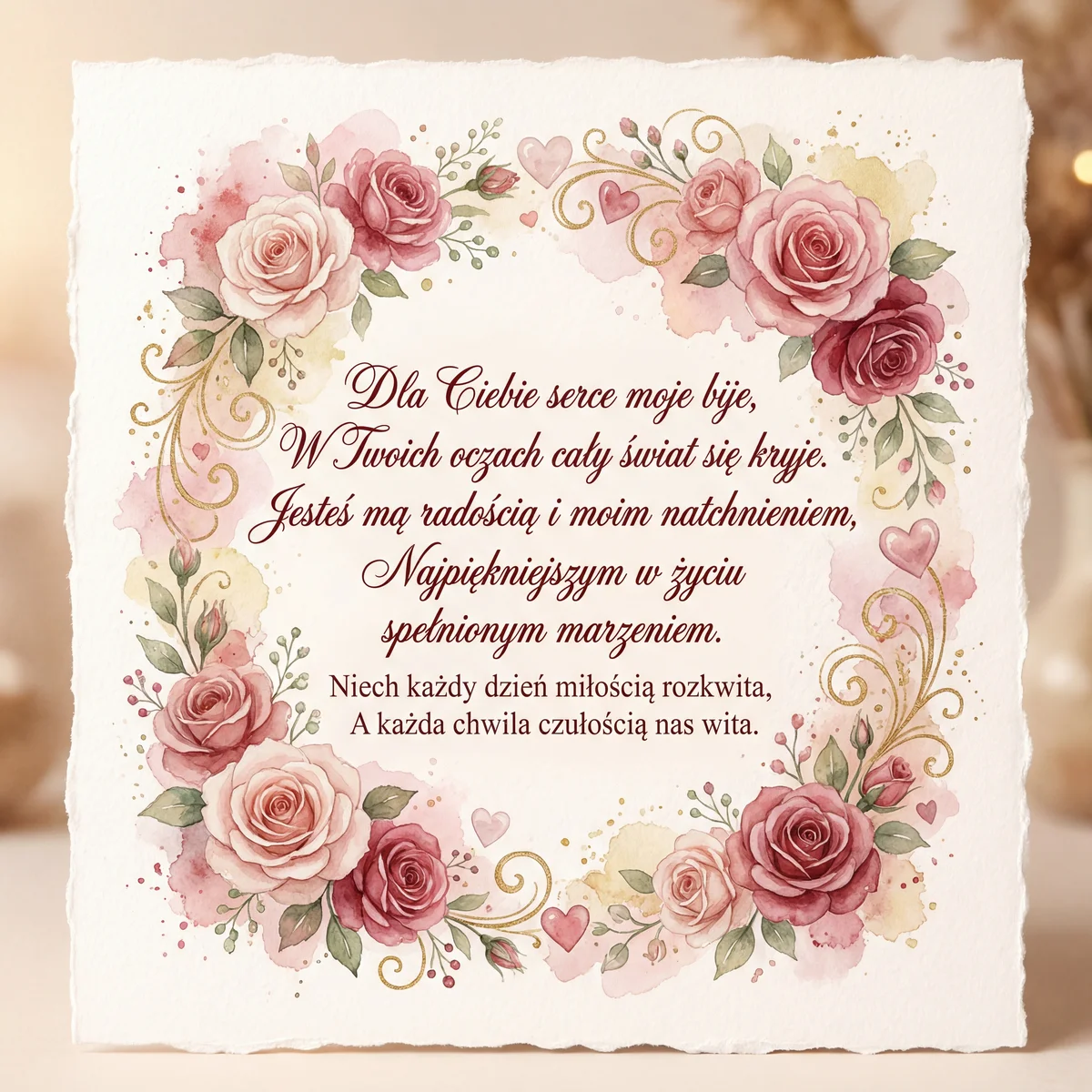 życzenia na Walentynki dla ukochanej