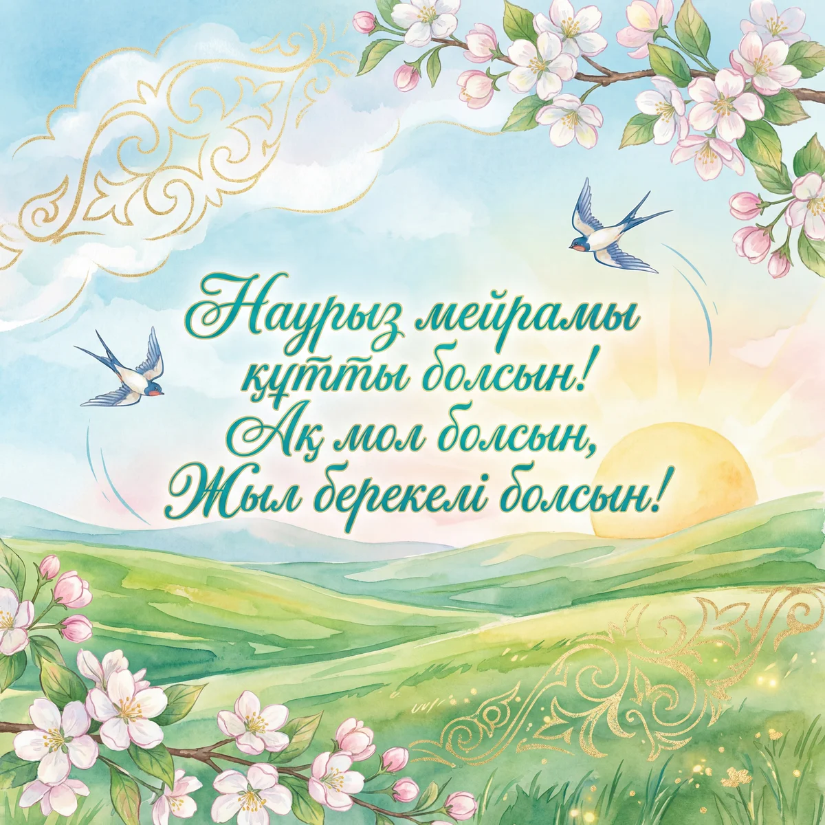 Наурыз мейрамына арналған құттықтау сөздері