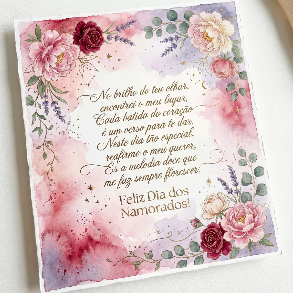 Mensagem de Dia dos Namorados para o meu amor