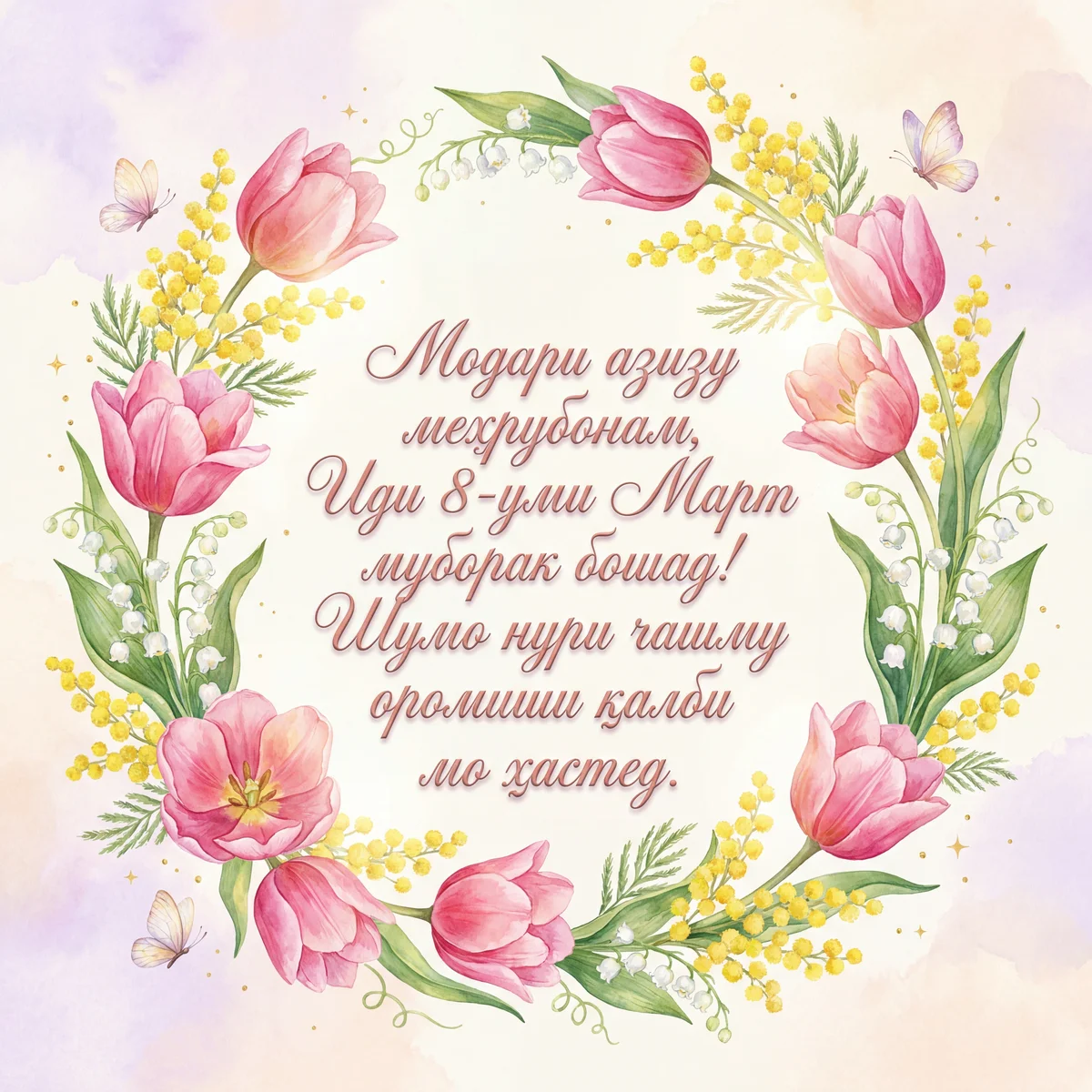 Табрикоти Рӯзи байналмилалии занон барои модар