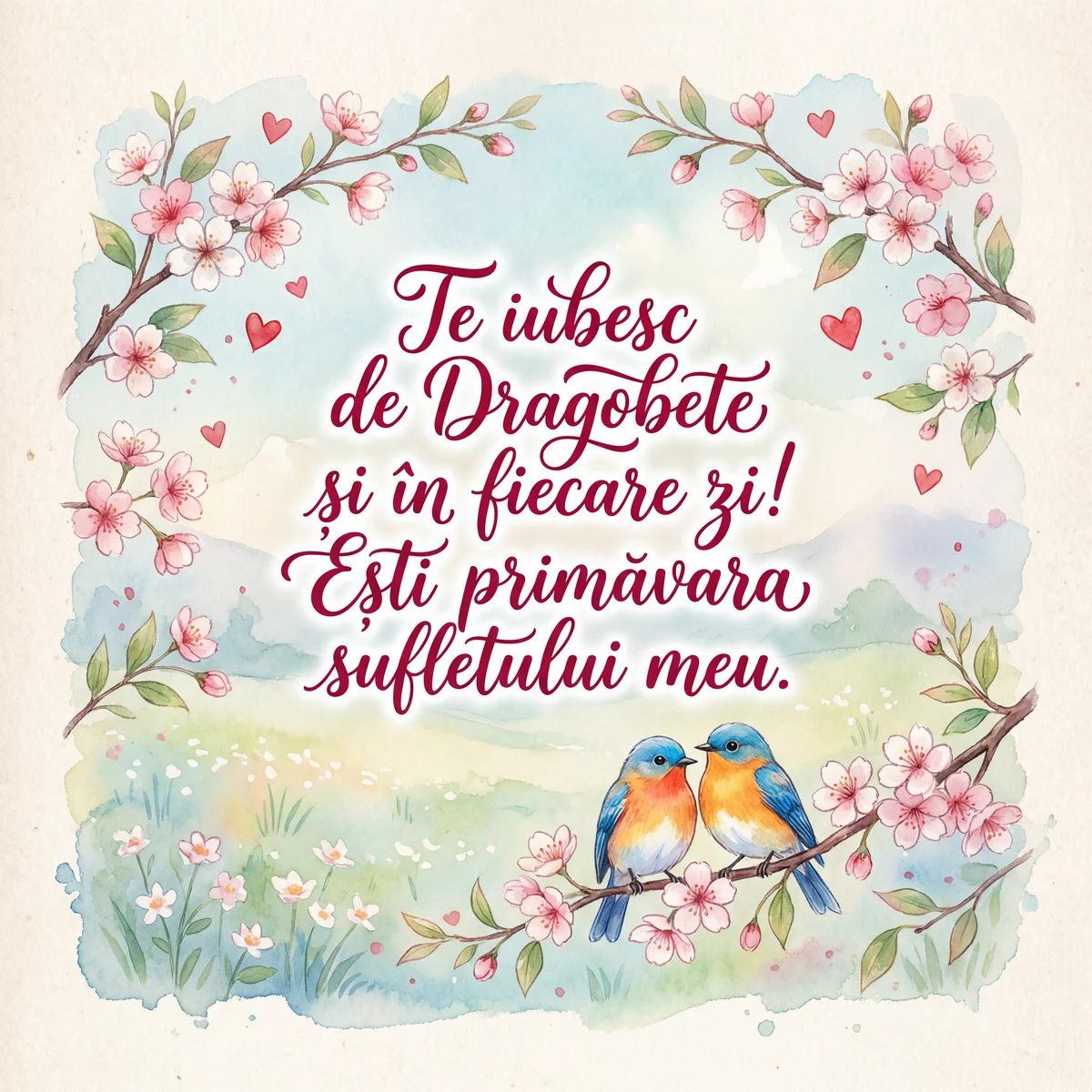 Mesaj de Dragobete pentru iubit(ă)