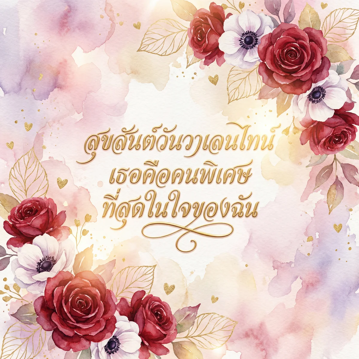 ข้อความวันวาเลนไทน์สำหรับคนพิเศษ