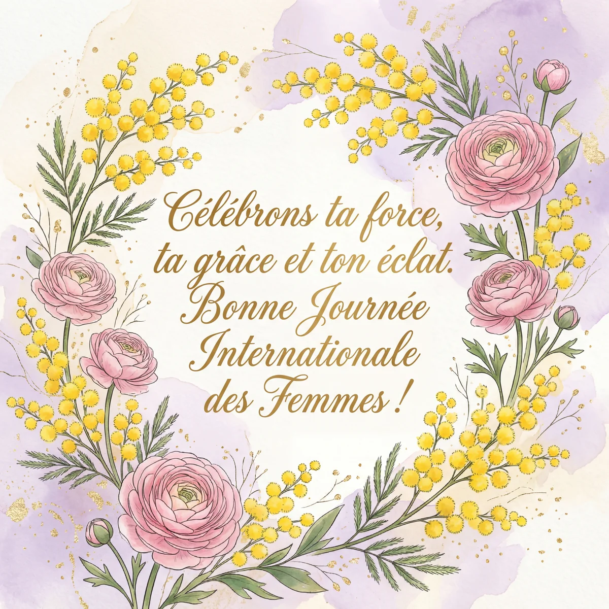 Message pour la Journée internationale des femmes