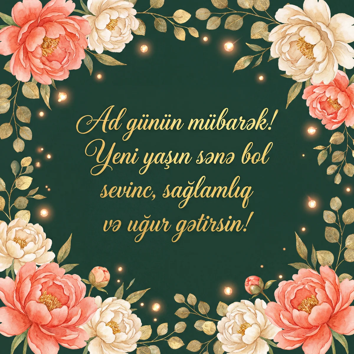 ad günü təbrikləri