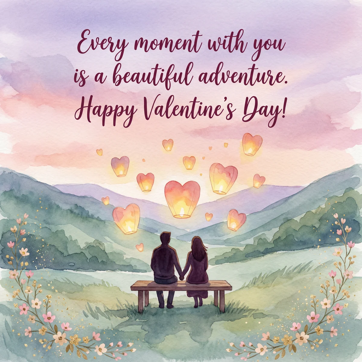 Sweet Valentine's Day message for my partner