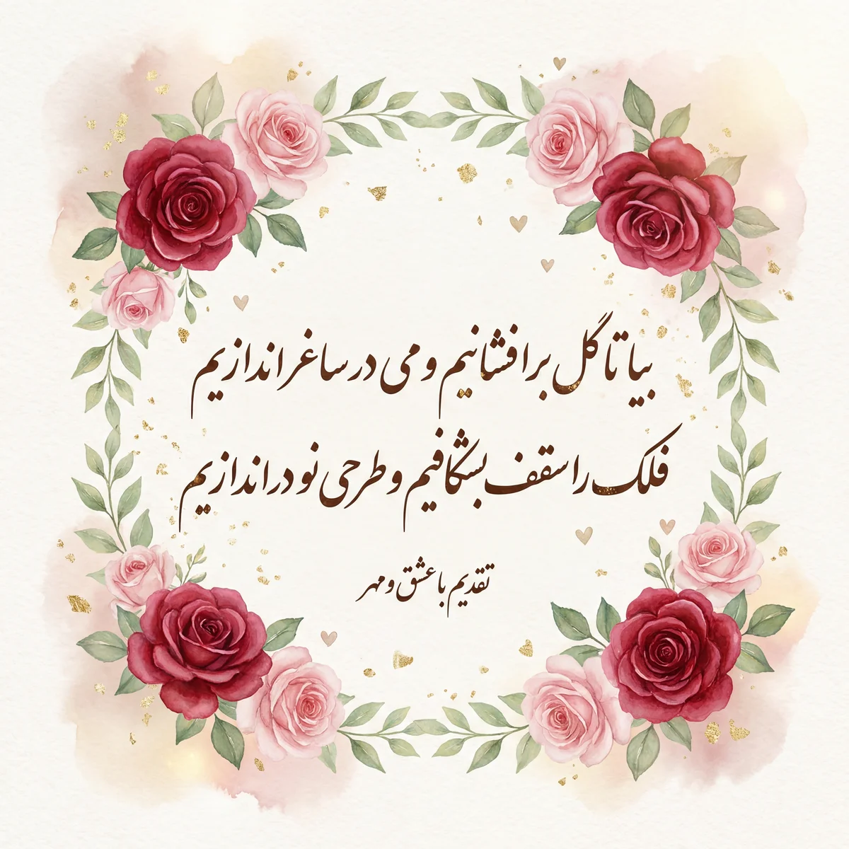 پیام تبریک ولنتاین عاشقانه برای همسرم