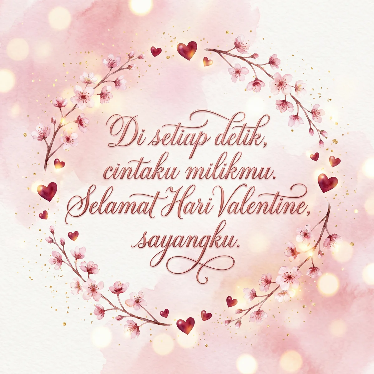 Ucapan Hari Valentine untuk kekasih