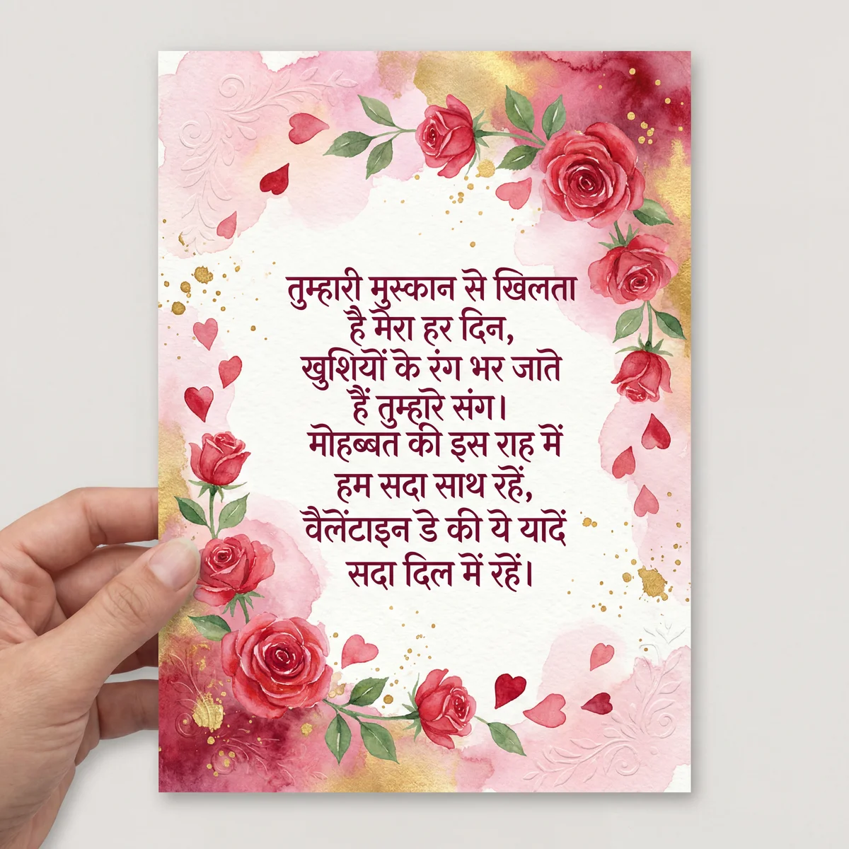 प्यार भरे वैलेंटाइन डे की शुभकामनाएँ